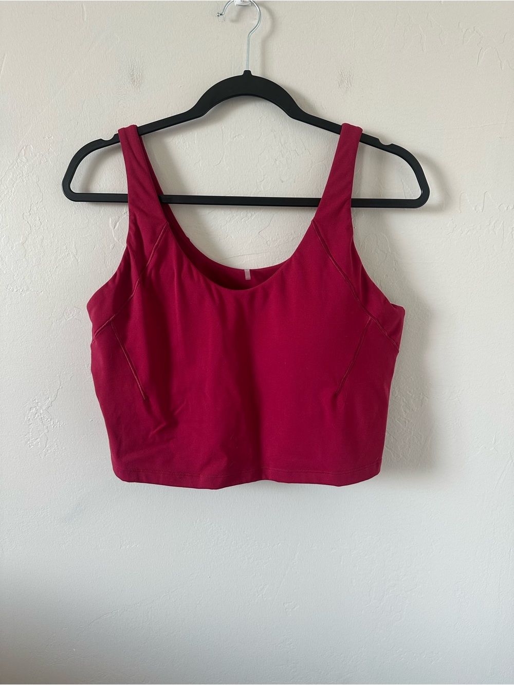 CALIA by Carrie Underwood Deep Berry Crop Tank